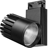 Светильник трековый светодиодный Feron AL105 220В 30Вт 2400Лм 4000К IP40  35° черный картинка 